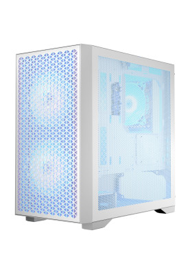Корпус LogicConcept DART PRO ARGB MINI WHITE MESH fans 3x120mm без БЖ mATX