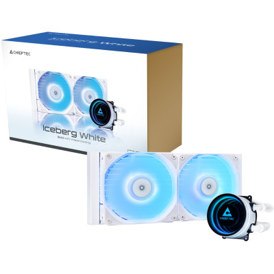 Система водяного охолодження Chieftec Iceberg 240 ARGB WHITE Система водяного охолодження Chieftec Iceberg 240 ARGB WHITE