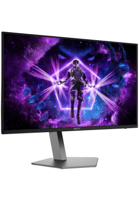 TFT 31.5" AOC AG326UD, QD-OLED, UHD 4K, 165hz, 0,03мс, HDMIx2, DP, USB-hub, HAS, Pivot,колю.,чорний