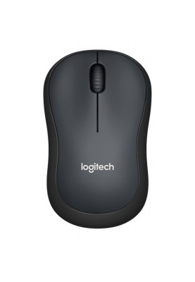Мишка Logitech M220 бездротова, сіра з чорним