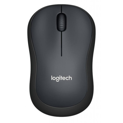 Мишка Logitech M220 бездротова, сіра з чорним Мишка Logitech M220 бездротова, сіра з чорним