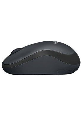 Мишка Logitech M220 бездротова, сіра з чорним