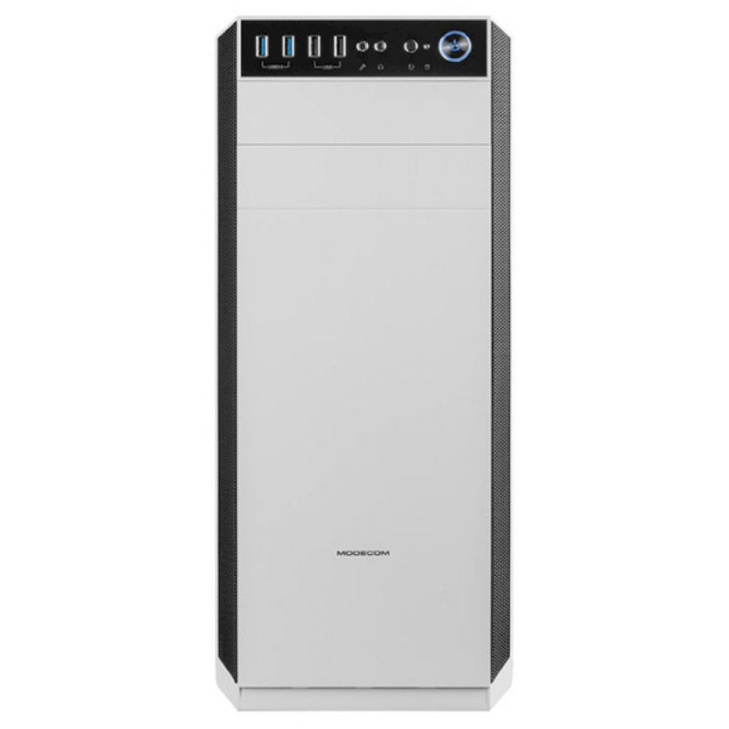 Корпус Modecom OBERON PRO SILENT WHITE без БЖ ATX