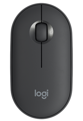 Мишка Logitech M350 Pebble бездротова Graphite