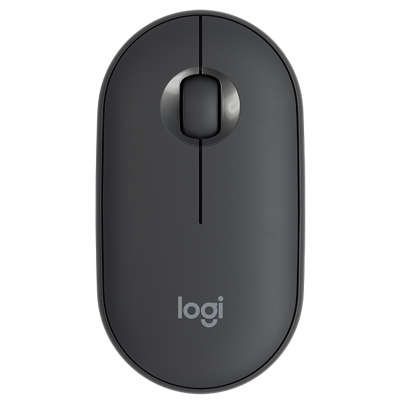 Мишка Logitech M350 Pebble бездротова Graphite