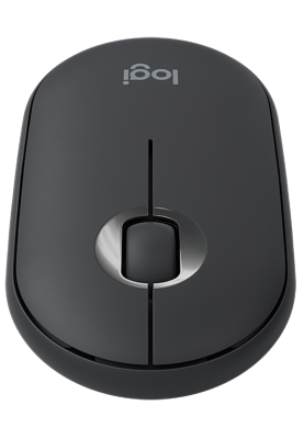 Мишка Logitech M350 Pebble бездротова Graphite