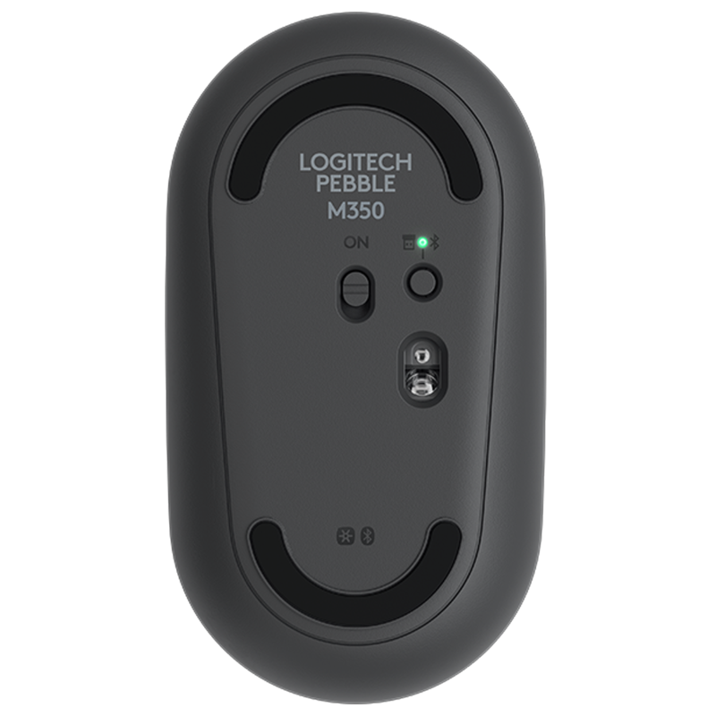 Мишка Logitech M350 Pebble бездротова Graphite