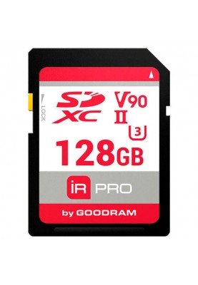 Memory card SD 128Gb GoodRAM IRDM PRO SDXC V90 UHS-II U3 Retail