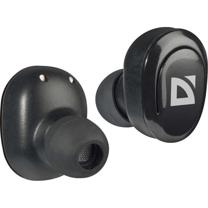 Гарнітура Defender Twins 635 TWS, Bluetooth, Black