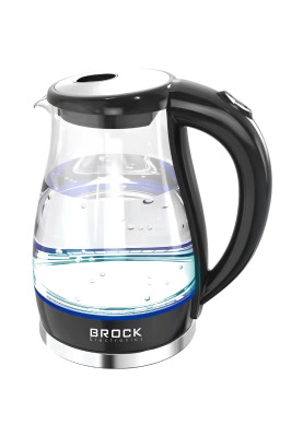 Електрочайник BROCK WK 2407 1500Вт/ 1.8л/ скло/ захист від перегріву/ автовимкнення