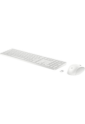 Комплект бездротовий HP 650 Wireless Keyboard and Mouse Combo, білий