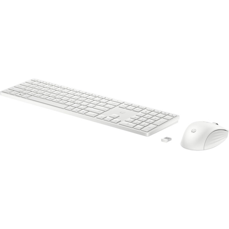 Комплект бездротовий HP 650 Wireless Keyboard and Mouse Combo, білий