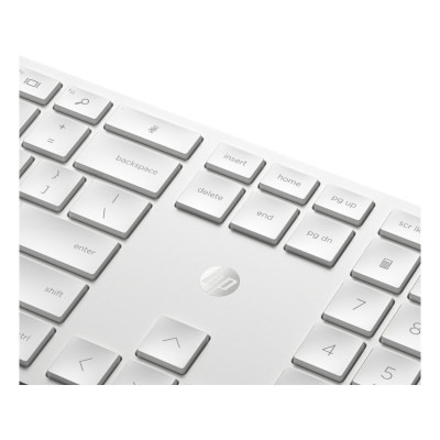 Комплект бездротовий HP 650 Wireless Keyboard and Mouse Combo, білий
