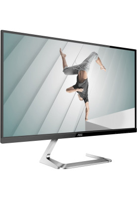 Монітор TFT 27" AOC Q27T1, IPS, QHD, HDMI, DP, чорний з сріблястим