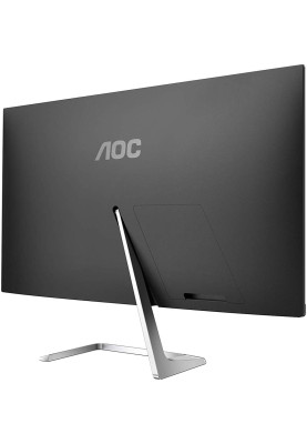 Монітор TFT 27" AOC Q27T1, IPS, QHD, HDMI, DP, чорний з сріблястим