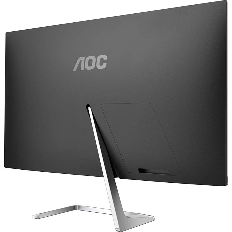 Монітор TFT 27" AOC Q27T1, IPS, QHD, HDMI, DP, чорний з сріблястим