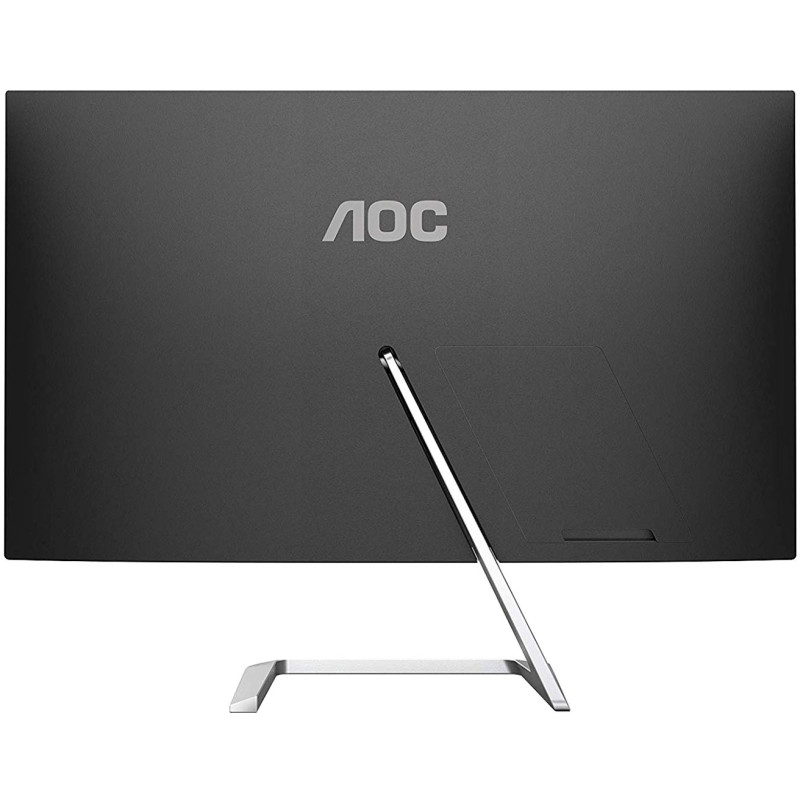 Монітор TFT 27" AOC Q27T1, IPS, QHD, HDMI, DP, чорний з сріблястим