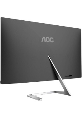 Монітор TFT 27" AOC Q27T1, IPS, QHD, HDMI, DP, чорний з сріблястим