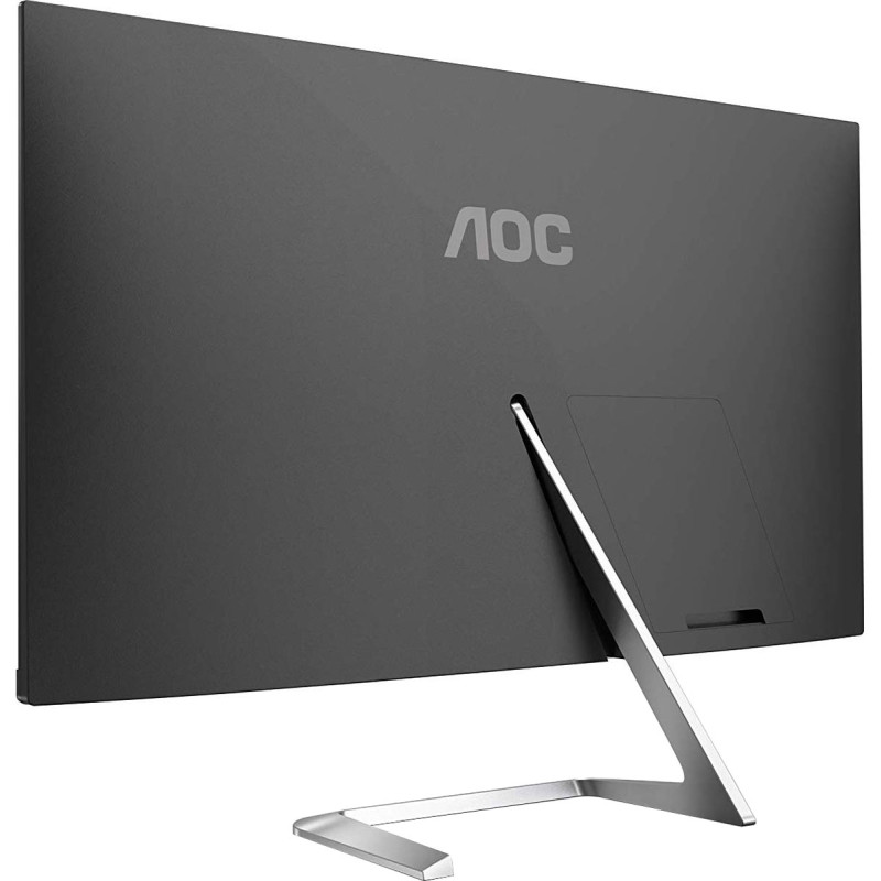 Монітор TFT 27" AOC Q27T1, IPS, QHD, HDMI, DP, чорний з сріблястим