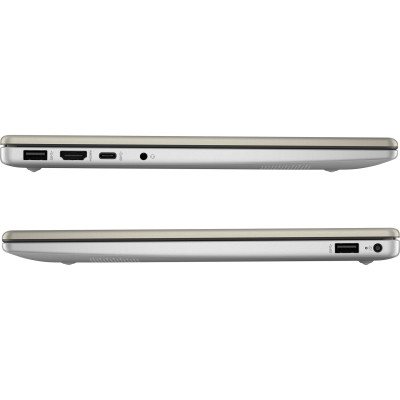 Ноутбук HP 14-ep0046ua 14" FHD IPS, 300n/i3-1315U (4.5)/16Gb/SSD512Gb/Intel UHD/DOS/Золотистий (C9MX1EA)