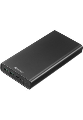 УМБ Sandberg PD 38400mAh 100W 20В/5А, UPS mode, 2хUSB, Type-C OUT