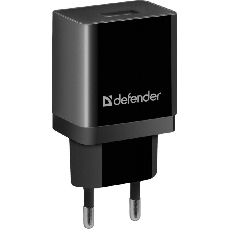 Зарядний пристрій 1xUSB 2.1А EPA-10 чорний пакет Defender
