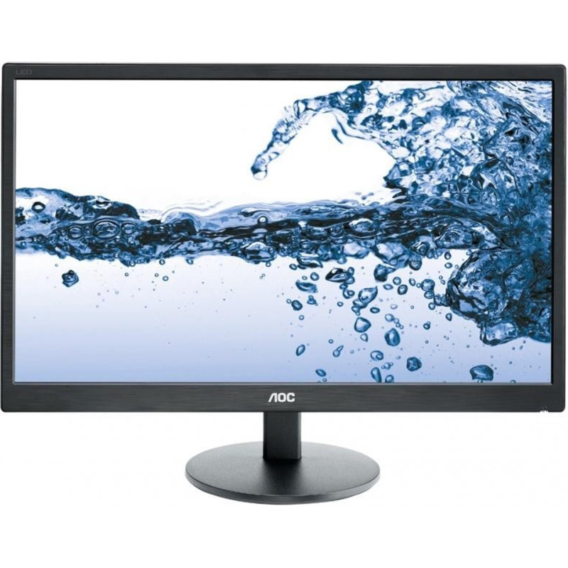 TFT 21.5" AOC E2270SWHN, D-SUB, HDMI, чорний