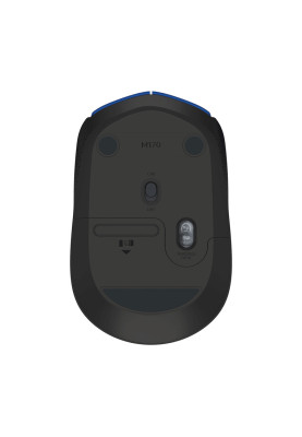 Мишка Logitech M171 бездротова, блакитна з чорним