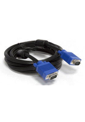 Кабель VGA 15M-15M,10.0 м, з феритами, екранований