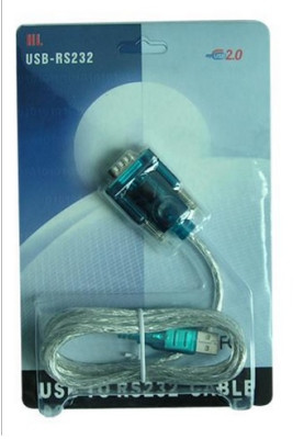 Перехідник USB --> COM (RS232) 9pin, Chipset PL-2303HXD, кабель 1.5м. RTL