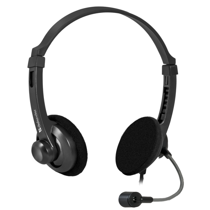 Гарнітура Defender Aura 104, 2х3,5мм, Black