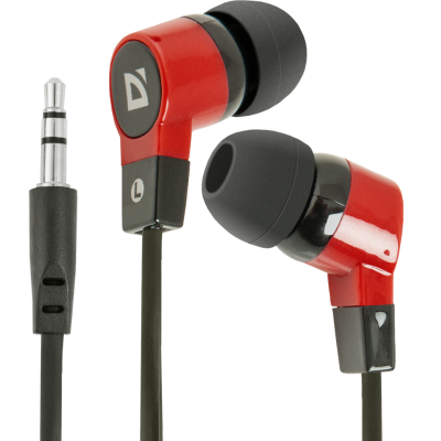 Навушники Defender Basic 619 Black-Red Навушники Defender Basic 619 Black-Red