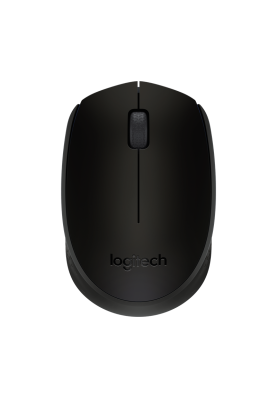 Мишка Logitech M171 бездротова, сіра з чорним