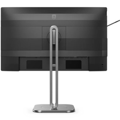 TFT 23.8" Philips 24B2N4200, IPS, 120Гц, VGA, HDMI, DP, USB-hub, HAS, Pivot, кол, чорно-сріблястий