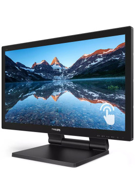 TFT 21.5" Philips 222B9T, сенсорний (10 дотиків), VGA, DVI-D, HDMI, DP, USB-Hub, колонки,