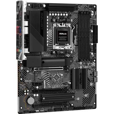 ASRock X670E PG Lightning (AM5/X670, 4*DDR5, 3xPCIex16, HDMI/DP, 4xSATAІІІ, 4xM.2, 2.5GLan, ATX)