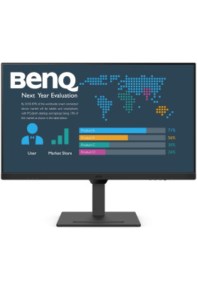 TFT 31.5" BenQ BL3290QT, IPS, 2K QHD, 75Hz, HDMI, DP, DP-out, USB-C, HAS, USB-hub, колонки, чорний