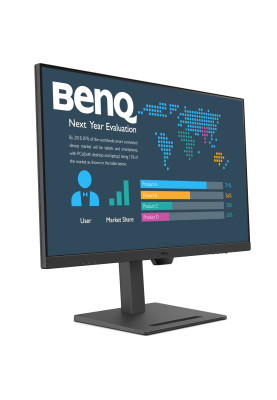 TFT 31.5" BenQ BL3290QT, IPS, 2K QHD, 75Hz, HDMI, DP, DP-out, USB-C, HAS, USB-hub, колонки, чорний