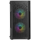 Корпус LogicConcept ARAMIS MESH+GLASS ARGB fans 3x120mm BLACK без БЖ mATX