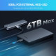Хаб USB 3.1 Type-C -> 4xUSB 3.0 Активний, CM219 Сірий UGREEN