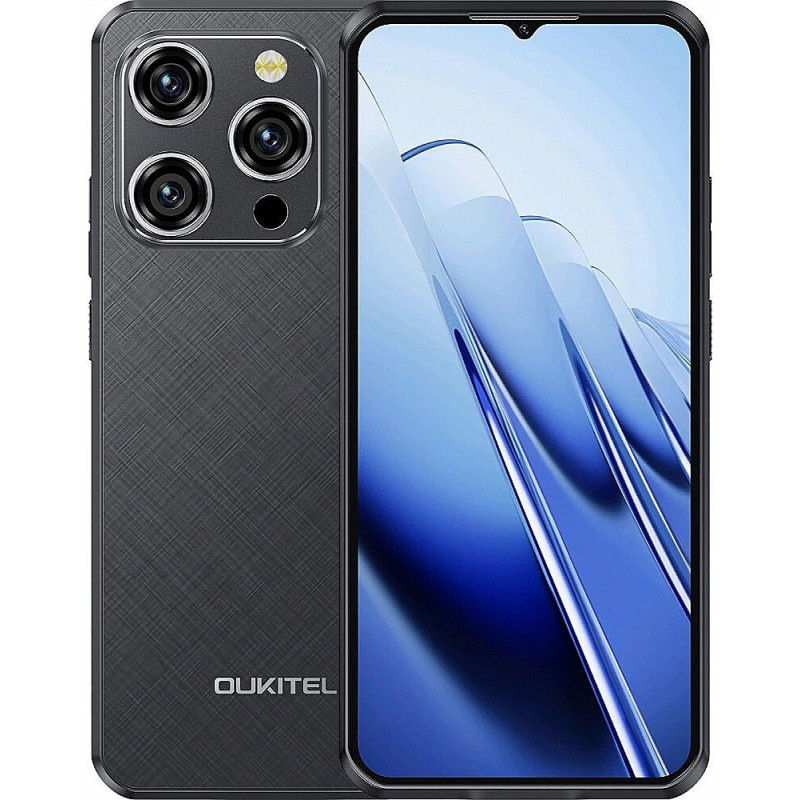 Смартфон Oukitel WP52 6.6" FHD+ /4GB/256GB MTK6100+ / 6500mAh / IP68 / 48+8Мп/NFC/ультратонкий/Black