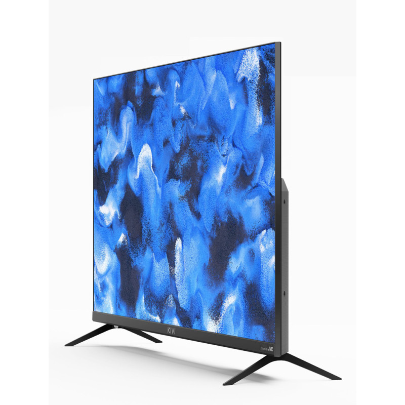Телевізор 32 Kivi 32H740LB HD/Smart/Android 9.0/T2/Kivi Media/JVC Sound/Frameless/Black