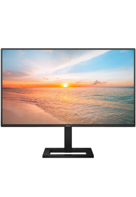 TFT 27" Philips 27E1N1300AE, IPS, 100Hz, 1ms, HDMI, USB-C, USB hub, HAS, колонки, чорний