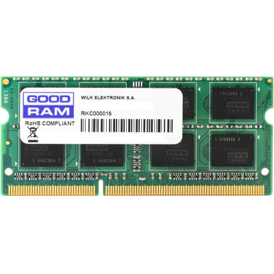 SoDIMM 8GB DDR3 1600 MHz GoodRAM, Retail