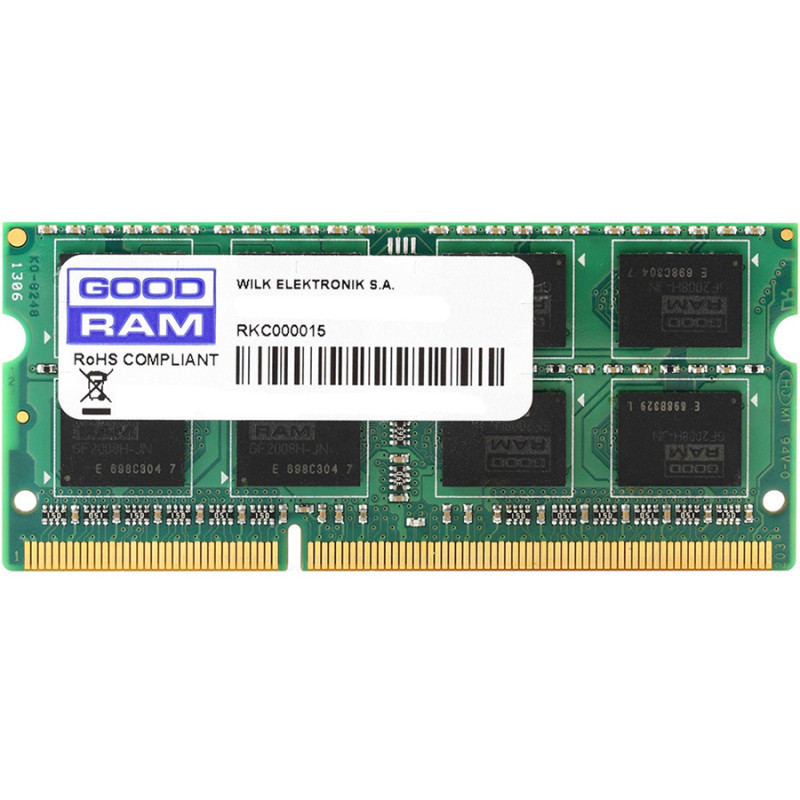 SoDIMM 8GB DDR3 1600 MHz GoodRAM, Retail