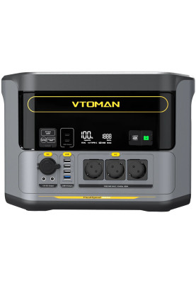 Зарядна станція Vtoman FlashSpeed 1500 PB-58 (1548 Вт/г) 1500W AC,MPPT,UPS,LiFePo4