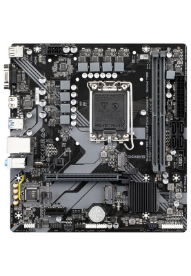 Gigabyte B760M H DDR4 (1700/B760, 2*DDR4, 2хM.2, PCIex16, VGA , HDMI, 1GbE LAN, mATX)