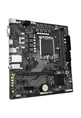 Gigabyte B760M H DDR4 (1700/B760, 2*DDR4, 2хM.2, PCIex16, VGA , HDMI, 1GbE LAN, mATX)