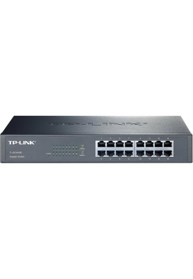Комутатор TP-Link TL-SG1016D, 16 портовий, 10/100/1000