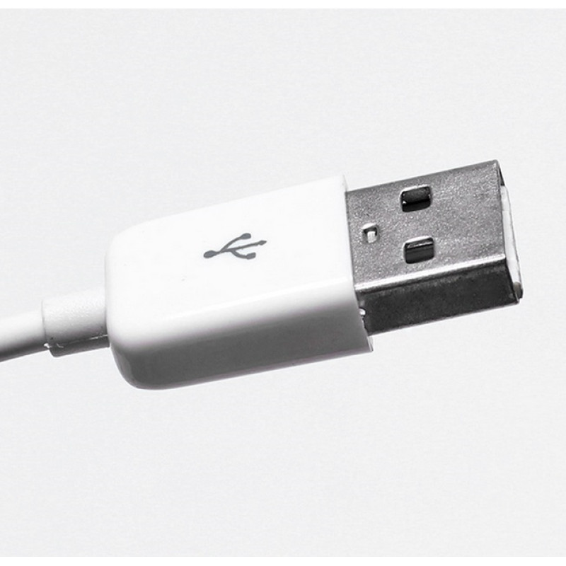 Перехідник USB 2.0 Type-A --> Ethernet RJ45 100Mb чорний 0.1м білий, RTL